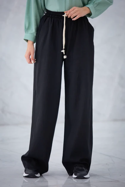 شلوار رایون کمر کش