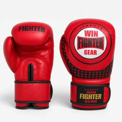 دستکش بوکس چرم اورجینال WIN FIGHTER شناسه 10100532