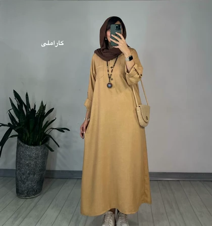 مانتو بلند آویشن 1