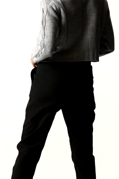 شلوار کتان پیلی دار زنانه