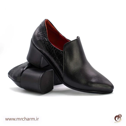 کفش چرم مجلسی زنانه mrc2111-77