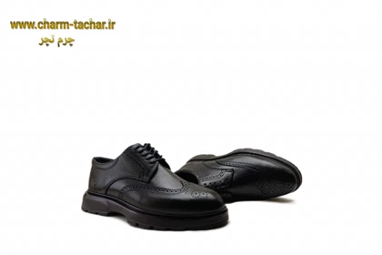 کفش لوفر طرح بروژ چرم طبیعی si122