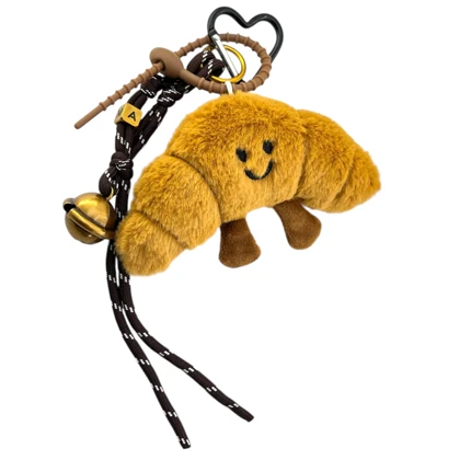 آویز کیف فانتزی طرح کروسان