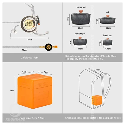 اجاق گازاسپلیت شیلنگ دار GL 187