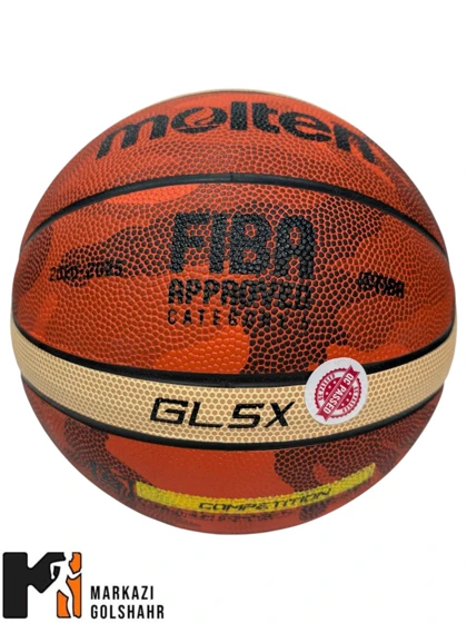 توپ بسکتبال مولتن رویه چرم سایز 5 کد2003414