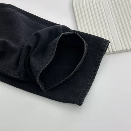 شلوار جین نیم بگ 1007505