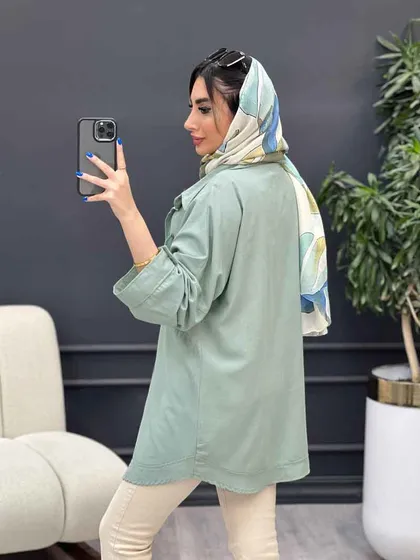 مانتو جیب مثلثی نوا