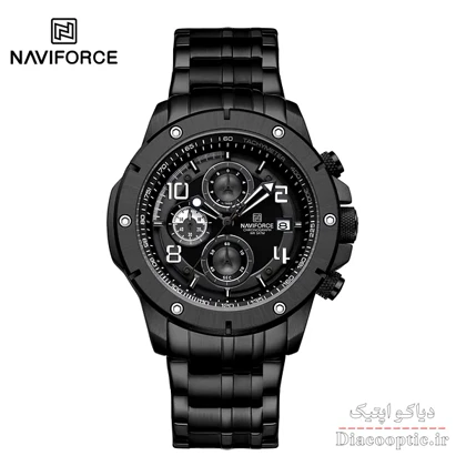 ساعت مچی مردانه سه موتور برند نیوی فورس مدل NAVIFORCE 8056