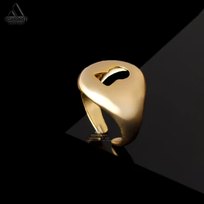 انگشتر طرح قفل Lock Ring G1