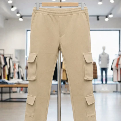 شلوار بنگال کارگو مردانه مدل HAMED-کرم