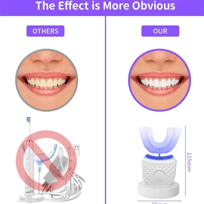 مسواک اتوماتیک U‑Shape سفیدکننده دندان مدل MY‑116