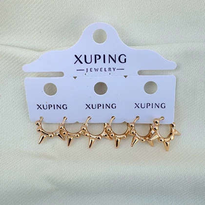 گوشواره میخی طرحدار ژوپینگ