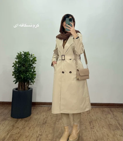 بارانی بلند ویشکا(ایراد دار)