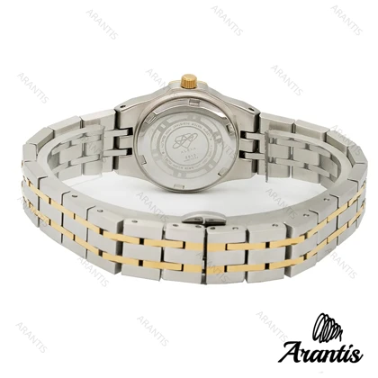 ساعت الکسا 2004z زنانه سیلور طلایی صفحه سورمه ای w-10142