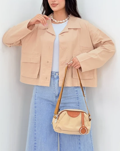 کراپ کت پارمیس(101)کد:5536