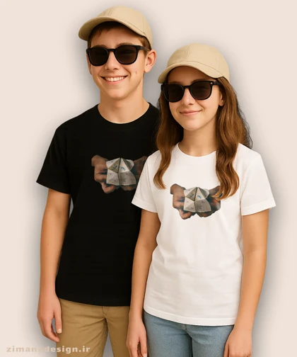 تیشرت بچگانه نوستالژی طرح بازی قدیمی دوست داری چکاره بشی