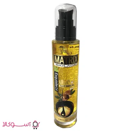 سرم مو حاوی روغن آرگان ماتریکس مدل biolage حجم 100 میل