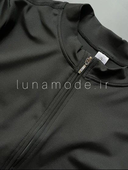 اورال زنانه آستین کوتاه نیم زیپ