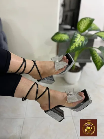 صندل رومی نگینی مجلسی طلقی زنانه