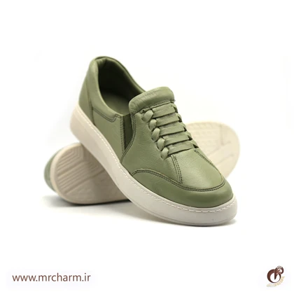 کتانی دخترانه چرم طبیعی mrc5001