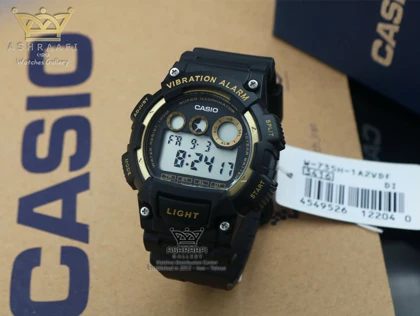 ساعت کاسیو اورجینال Casio W-735H-1A2VDF