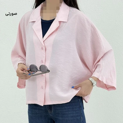 شومیز زنانه کیمانو یقه انگلیسی | آی بولک