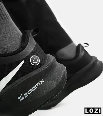 کفش کتانی مردانه و زنانه مشکی NIKE zoom x smiley