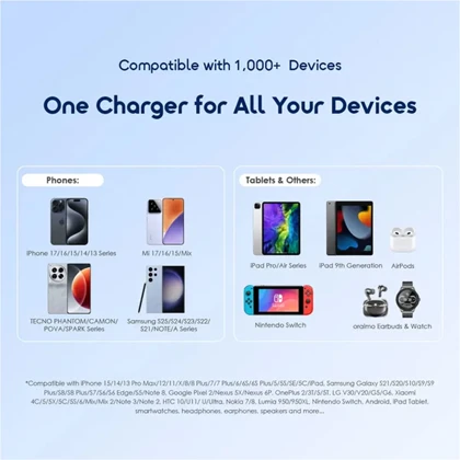 پاوربانک اورایمو Oraimo مدل OPB-7103C ظرفیت 10000میلی آمپر ساعت
