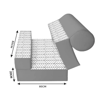 کاناپه تخت شو یک نفره مدرن مدل M1080