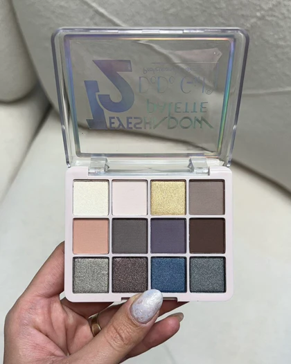 سایه 12 رنگ مات و شاین دودوگرل