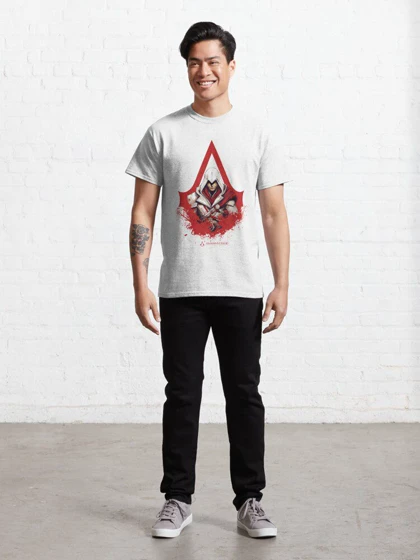 تیشرت با طرح Assassin's creed اساسینز کرید