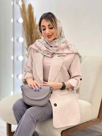 مانتو دو دکمه رها
