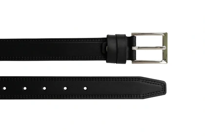 کمربند چرم طبیعی گاوی دوخت دار