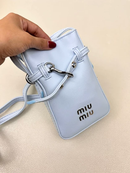 کیف زنانه پاسپورتی میو میو رو سگک MIU MIU کد 1651