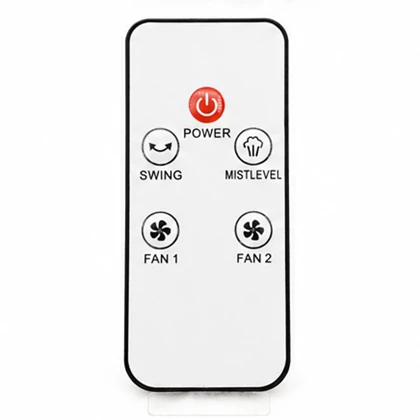 پنکه مه پاش شارژی دو قلو مدل Double-ended Spray Fan ریموت دار