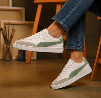 کفش اسپرت زنانه پوما Puma سفید سبز