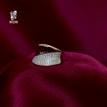 انگشترنقره زنانه کدanz1227