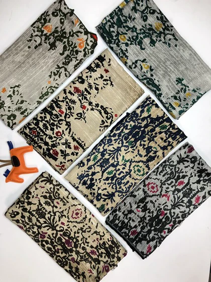 روسری نخ گل پاییزه