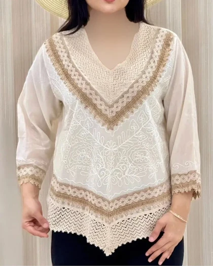 بلوز خامه دوزی دهلی 3049