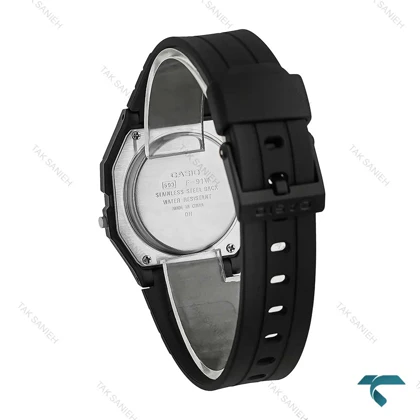 ساعت کاسیو F-91W-1DG نوستالژی مشکی آبی Casio-7652-U