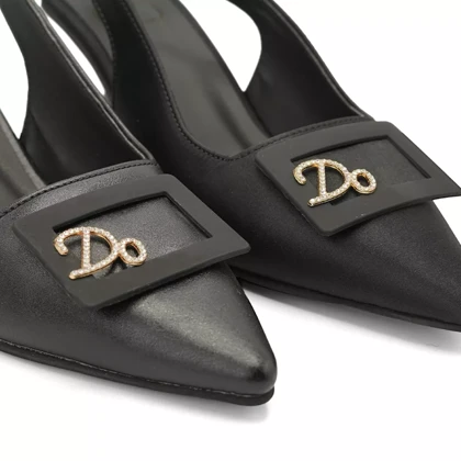 کفش مجلسی زنانه پاشنه‌دار 3 سانت مدل 400326_ sandal valentino
