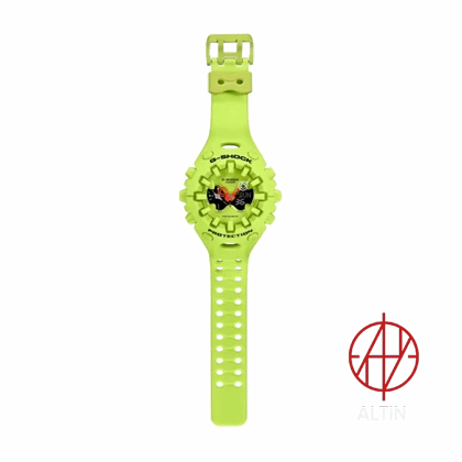 ساعت مچی اسپرت کاسیو جی‌شاک مدل GA-V01-9ADR (آنالوگ-دیجیتال، رنگ زرد پرانرژی)