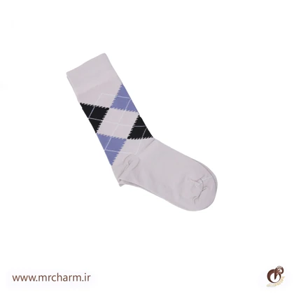 جوراب طرح دار ساق بلند mrc581