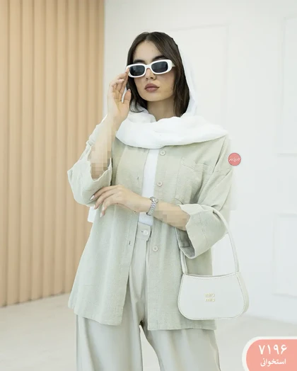 مانتوکنفی رز 7196