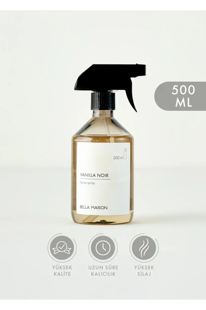 اسپری خوشبوکننده اتاق Bella Maison مدل Vanilla Noir - مشکی