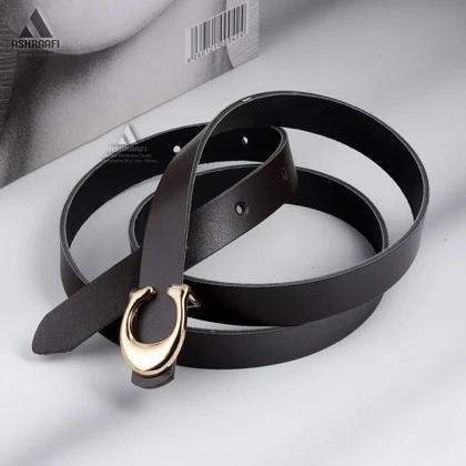 کمربند زنانه کوچ Coach Leather Belt BL132
