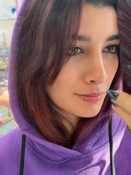 پیرسینگ فیک لب