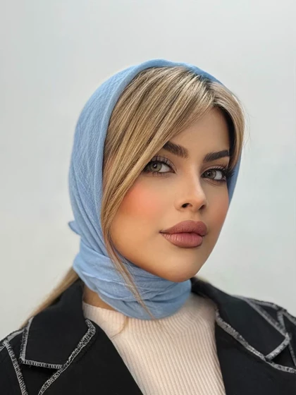 مینی اسکارف نخی