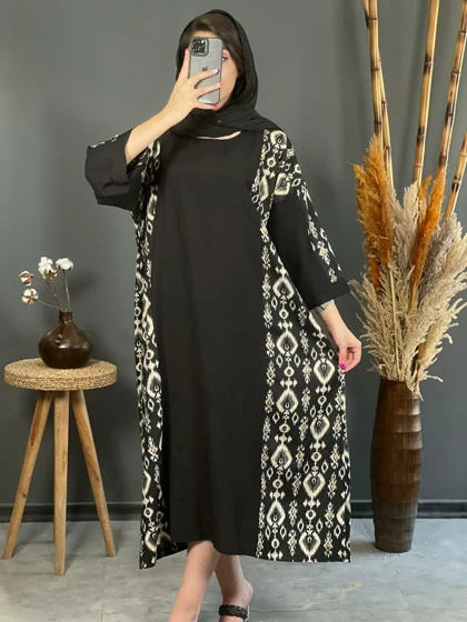 پیراهن کرسپو طرحدار کد 1129