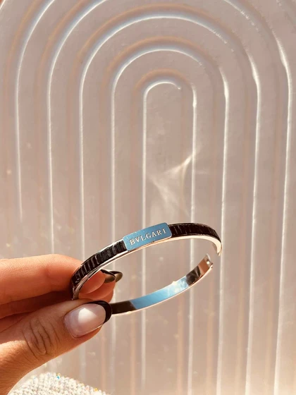 دستبند بولگاری استیل